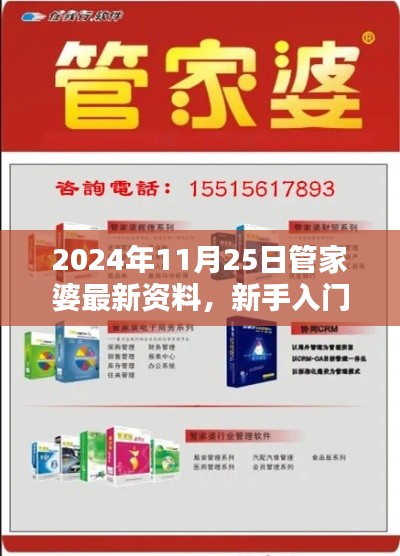 新手入门指南，2024年11月25日管家婆最新资料获取与使用详解