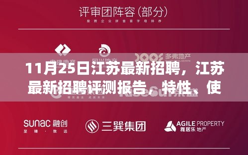 江苏最新招聘评测报告深度解析，特性、用户体验与目标用户群体剖析