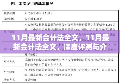 深度解析与评测，最新会计法全文（11月版）