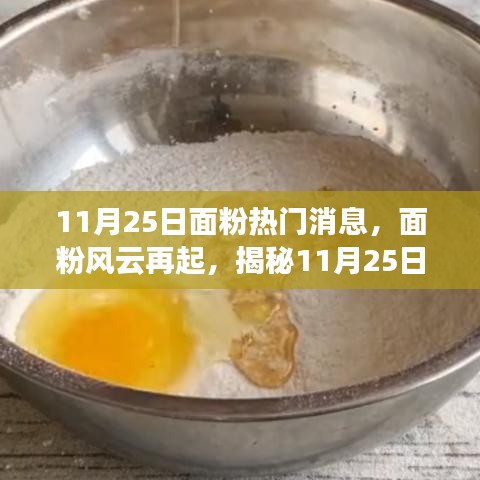 揭秘面粉风云背后的故事，最新热门消息一网打尽（11月25日）