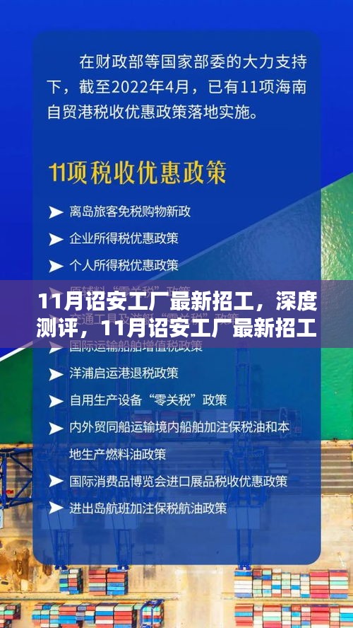 11月诏安工厂最新招工深度解析与测评