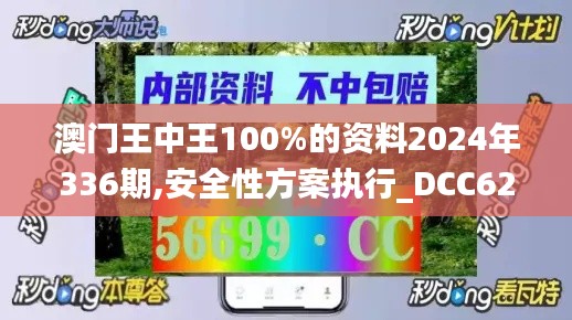 澳门王中王100%的资料2024年336期,安全性方案执行_DCC62.982UHD