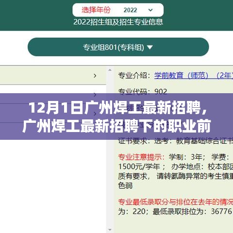 广州焊工最新招聘，职业前景与个人选择探讨（12月1日更新）