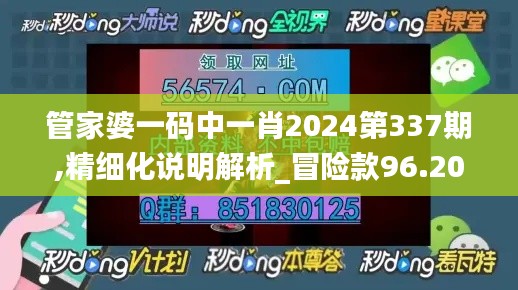 管家婆一码中一肖2024第337期,精细化说明解析_冒险款96.202-7