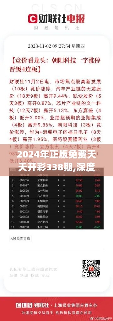 2024年正版免费天天开彩338期,深度评估解析说明_M版32.161-6