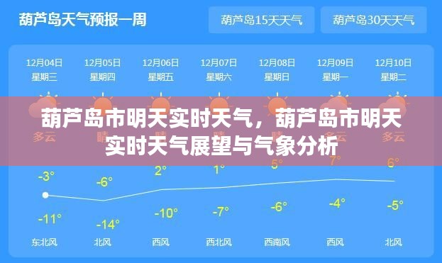 葫芦岛市明日天气预报，实时天气展望与气象分析