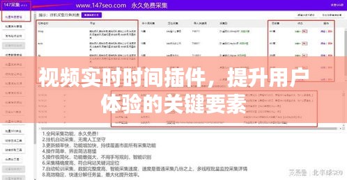 视频实时时间插件，提升用户体验的必备利器