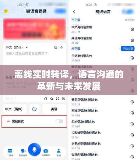 离线实时转译，语言沟通的革新与未来展望