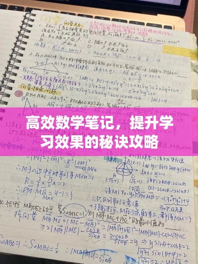 高效数学笔记，提升学习效果的秘诀攻略