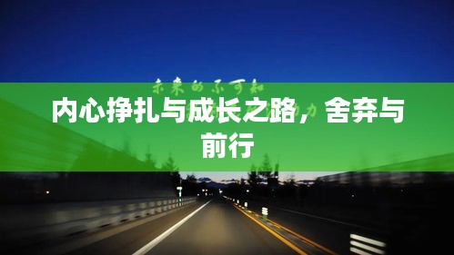 内心挣扎与成长之路，舍弃与前行