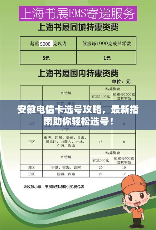 安徽电信卡选号攻略，最新指南助你轻松选号！