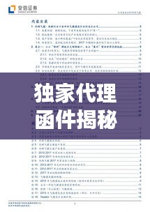 独家代理函件揭秘，开启商业合作新篇章
