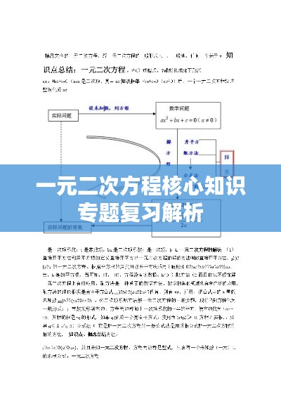 一元二次方程核心知识专题复习解析